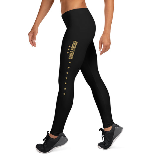 AFBC Black & Gold Leggings