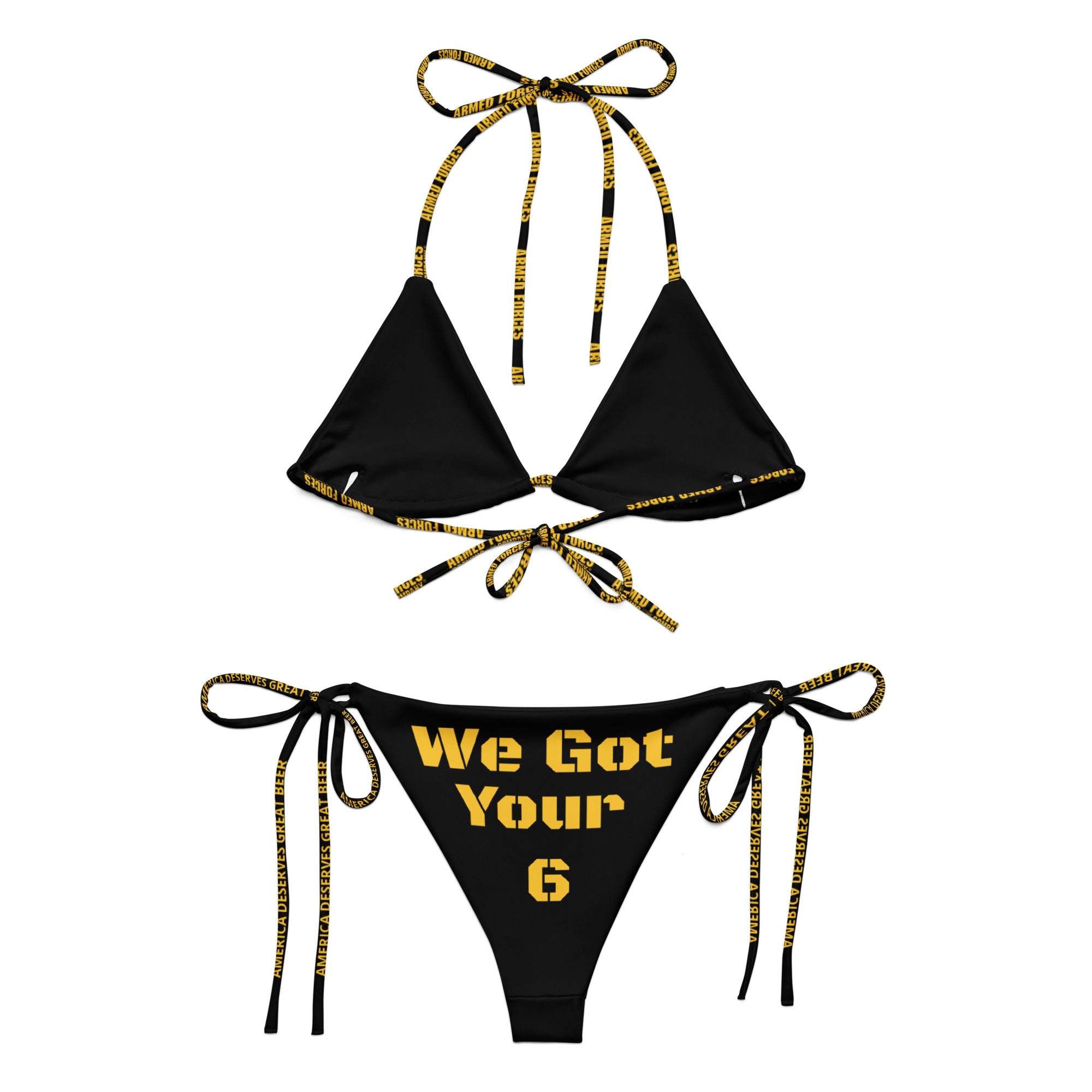 Black & Gold Bikini