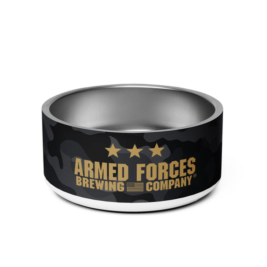 AFBC Black Camo Pet Bowl